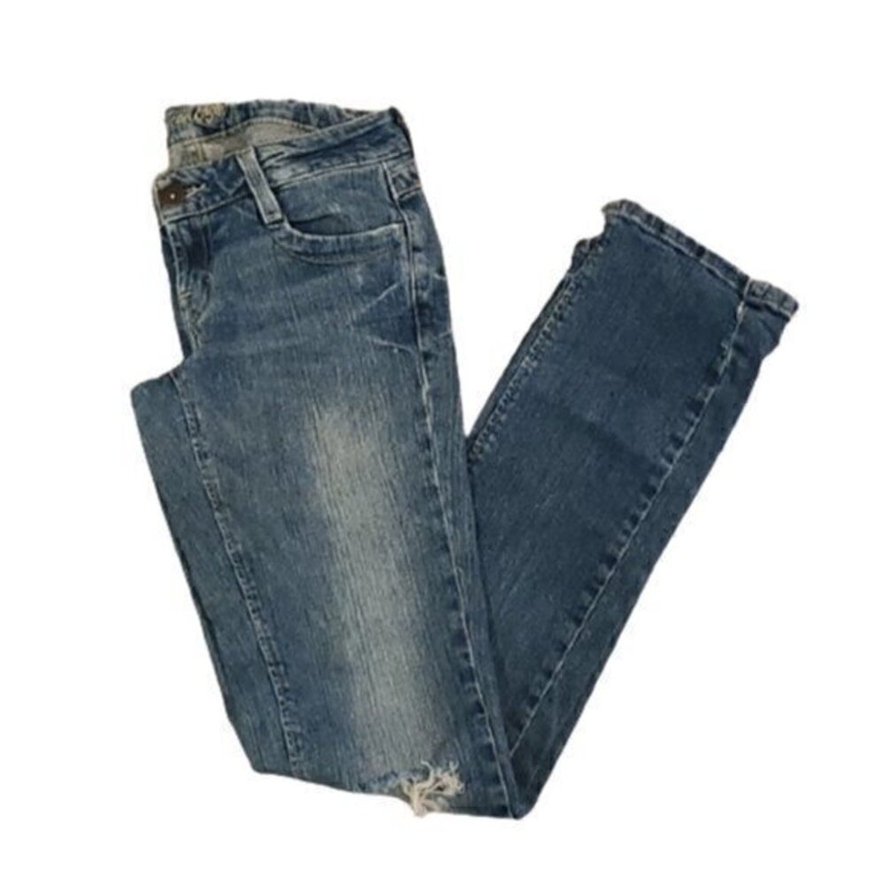 [American Eagle] Low Rise Stretch Cuffed Jeans - Size 2R